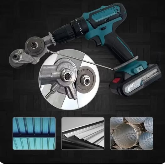Portable Lithium Battery Power Tools New Electric Drill Plate Shears Cutter Metal
