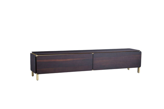 Low Frame Floor Wooden Cabinet - 2000x400x420mm