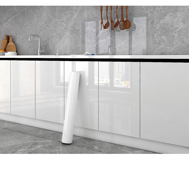 Self-Adhesive Waterproof Cabinet Sticker Kitchen Removable Glossy Contact Paper