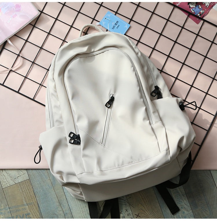 Waterproof Nylon Backpack for Women Multi-Pocket Travel Bagpack