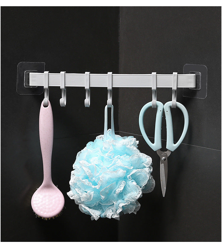 Multifunction Kitchen Storage Hook Cupboard 6 Hook
