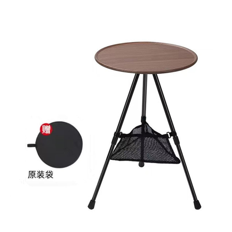 Stainless Steel OutdoorSmall round Table Camping Leisure