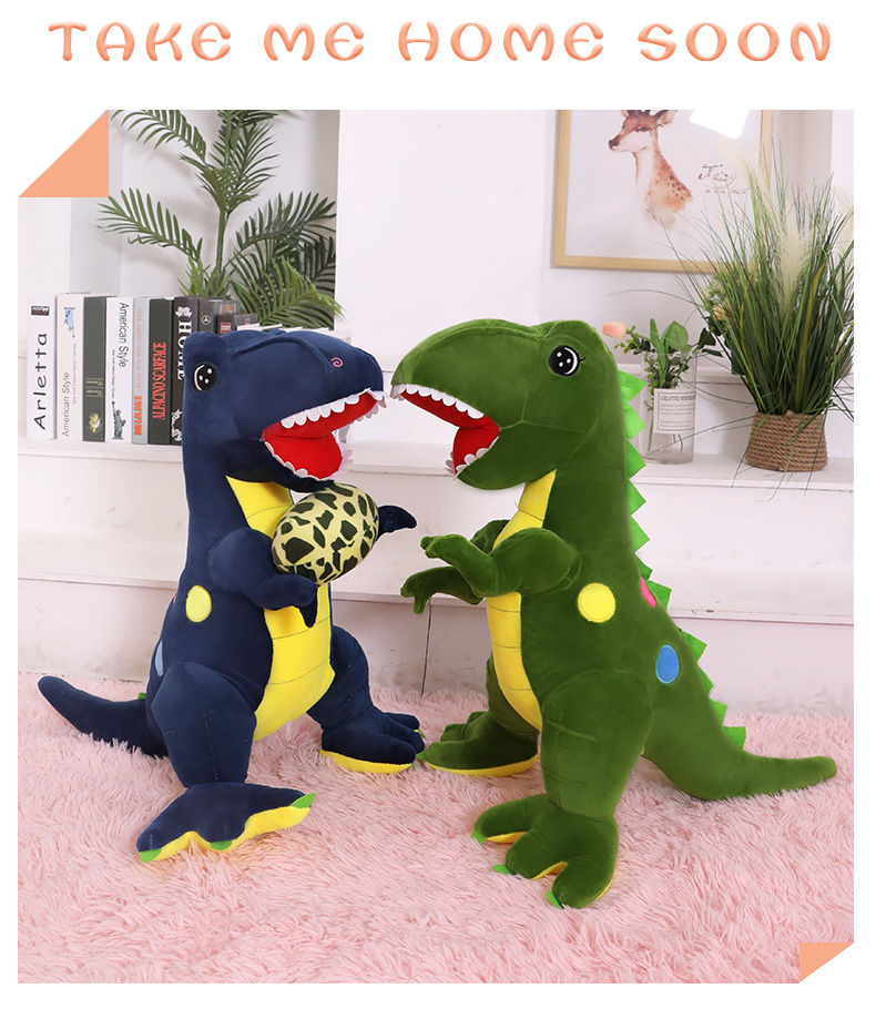 Tyrannosaurus Rex Plush Toys Cute Dolls Sleeping Pillows 75CM