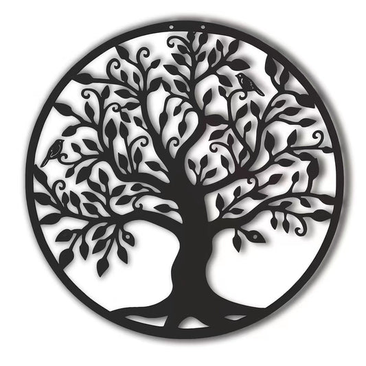 Metal Silhouette Artwork - Tree of Life 60CM