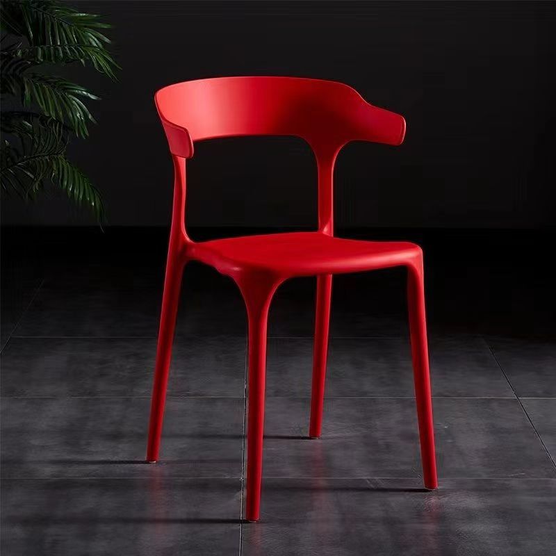 Plastic stackable Backrest chairs Restaurant/ Home/ Dining/ Garden use