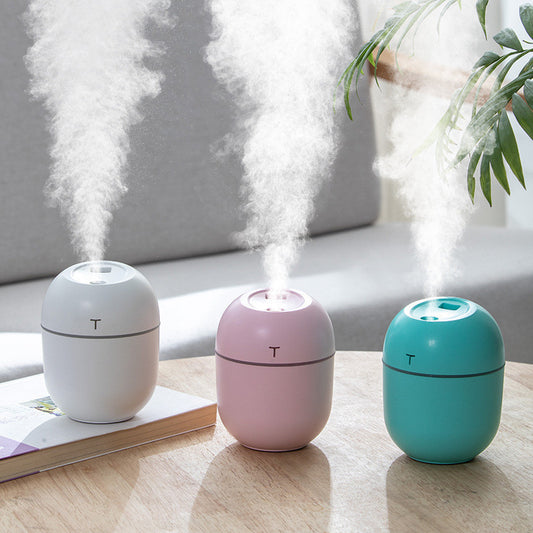 USB Mini Air Humidifier Aroma Essential Oil Diffuser For Home Car 220ml