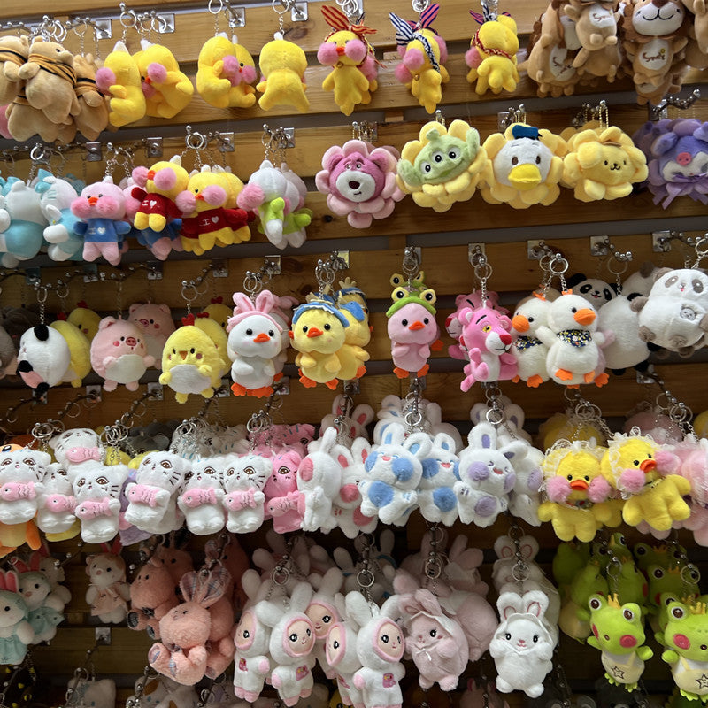 Creative Cartoon Soft  Plush Toy Doll Pendant