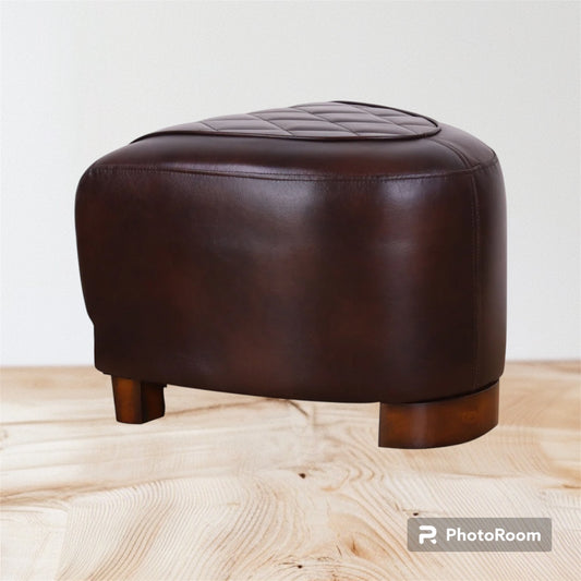 Spitfire Ottoman - Brown