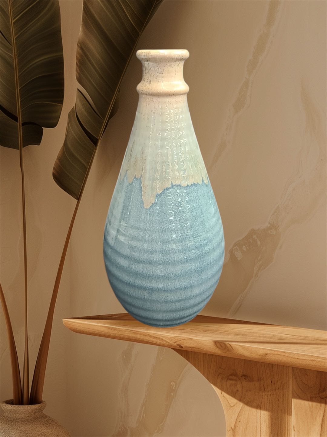 Modern porcelain vase , Art deco pottery vase , planter, flower pot , minimalist