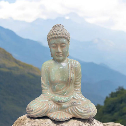 Buddha statue one piece Decor for Home,Garden,Patio Decoration, Ceramic 45CM