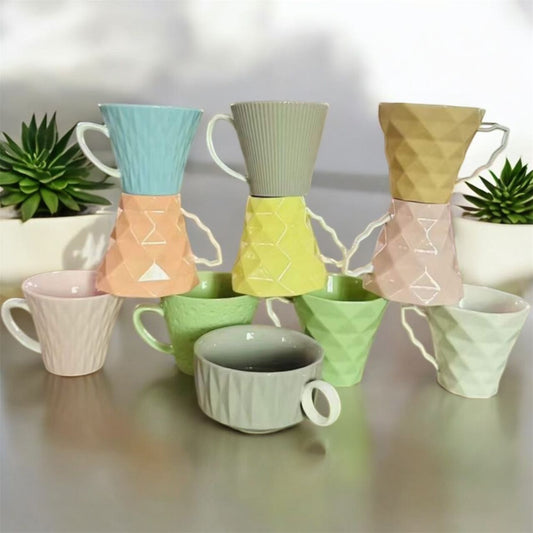 Exquisite ceramic cup 70x70mm